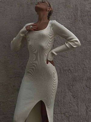 Купить ОПТОМ Платье длинное с разрезом Little Secret 0326 в Украина в Lingerie.ua - Одяг для дому та відпочинку, Фото 1