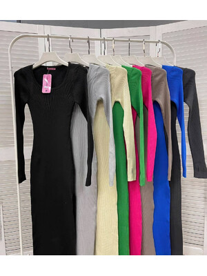 Купить ОПТОМ Платье длинное с разрезом Little Secret 0326 в Украина в Lingerie.ua - Одяг для дому та відпочинку, Фото 3