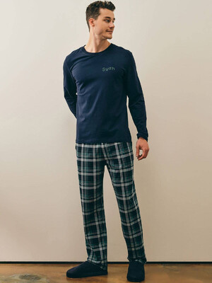 Купить Хлопковая пижама с брюками HAYS 27507 в Украина в Lingerie.ua - Одяг для дому та відпочинку, Фото 1