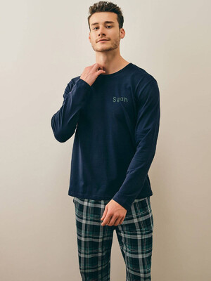 Купить Хлопковая пижама с брюками HAYS 27507 в Украина в Lingerie.ua - Одяг для дому та відпочинку, Фото 8