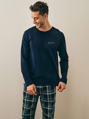 Купить Хлопковая пижама с брюками HAYS 27507 в Украина в Lingerie.ua - Одяг для дому та відпочинку, Фото 7