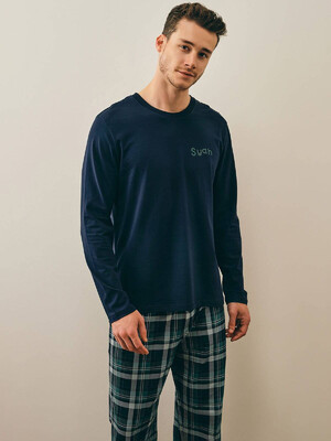 Купить Хлопковая пижама с брюками HAYS 27507 в Украина в Lingerie.ua - Одяг для дому та відпочинку, Фото 4