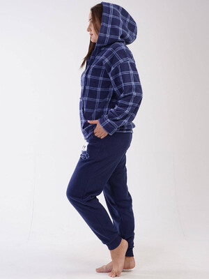 Купить Флисовый теплый костюм большого размера VIENETTA 3031850448 в Украина в Lingerie.ua - Одяг для дому та відпочинку, Фото 2