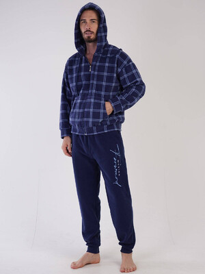 Купить Теплый флисовый костюм с капюшоном VIENETTA MAN 3031830448 в Украина в Lingerie.ua - Одяг для дому та відпочинку, Фото 4