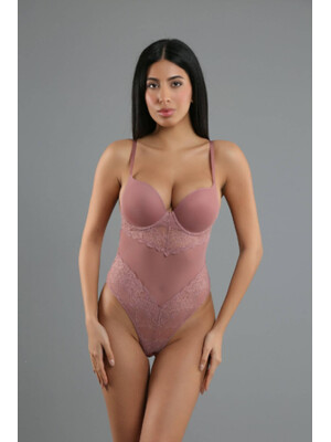 Купить Боди с чашкой push up кружевное V NEW BRA 335081 в Украина в Lingerie.ua - Одяг для дому та відпочинку, Фото 12