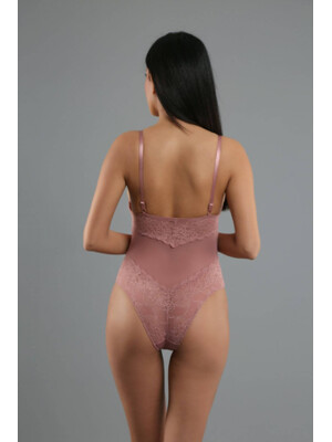 Купить Боди с чашкой push up кружевное V NEW BRA 335081 в Украина в Lingerie.ua - Одяг для дому та відпочинку, Фото 4