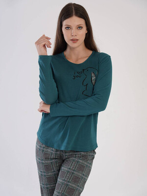 Купить Трикотажный комплект женский VIENETTA 3041435849 в Украина в Lingerie.ua - Одяг для дому та відпочинку, Фото 6