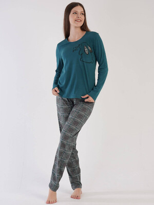 Купить Трикотажный комплект женский VIENETTA 3041435849 в Украина в Lingerie.ua - Одяг для дому та відпочинку, Фото 7