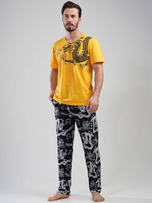 Купить Трикотажная пижама с брюками VIENETTA MAN 1114291223 в Украина в Lingerie.ua - Одяг для дому та відпочинку, Фото 1