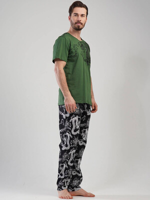 Купить Трикотажная пижама с брюками VIENETTA MAN 1114291223 в Украина в Lingerie.ua - Одяг для дому та відпочинку, Фото 6