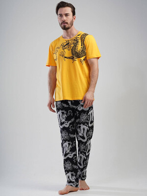 Купить Трикотажная пижама с брюками VIENETTA MAN 1114291223 в Украина в Lingerie.ua - Одяг для дому та відпочинку, Фото 7