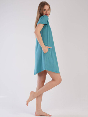 Купить Хлопковая туника с карманами VIENETTA 2111860000 в Украина в Lingerie.ua - Одяг для дому та відпочинку, Фото 3