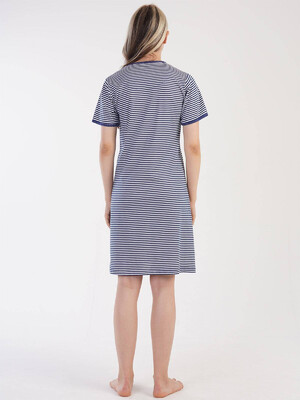 Купить Хлопковая ночная сорочка с коротким рукавом VIENETTA 3050991913 в Украина в Lingerie.ua - Одяг для дому та відпочинку, Фото 2
