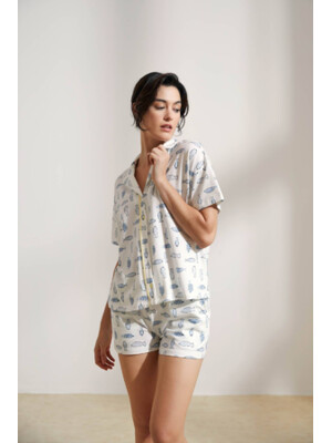 Купить Хлопковый комплект с коротким рукавом HAYS 36180 в Украина в Lingerie.ua - Одяг для дому та відпочинку, Фото 2