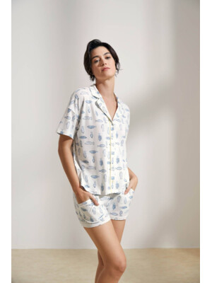 Купить Хлопковый комплект с коротким рукавом HAYS 36180 в Украина в Lingerie.ua - Одяг для дому та відпочинку, Фото 12