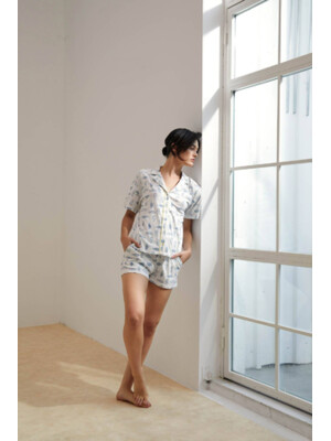 Купить Хлопковый комплект с коротким рукавом HAYS 36180 в Украина в Lingerie.ua - Одяг для дому та відпочинку, Фото 9