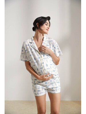 Купить Хлопковый комплект с коротким рукавом HAYS 36180 в Украина в Lingerie.ua - Одяг для дому та відпочинку, Фото 8