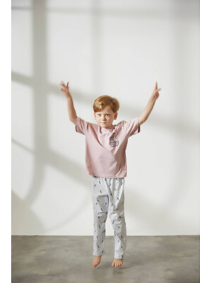 Купить Хлопковый детский комплект из футболки и брюк HAYS 36200 в Украина в Lingerie.ua - Одяг для дому та відпочинку, Фото 3