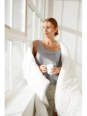 Купить Хлопковый комплект из майки и капри HAYS 36245 в Украина в Lingerie.ua - Одяг для дому та відпочинку, Фото 9