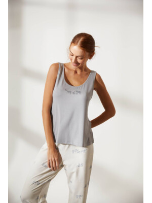 Купить Хлопковый комплект из майки и капри HAYS 36245 в Украина в Lingerie.ua - Одяг для дому та відпочинку, Фото 6