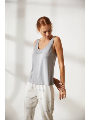 Купить Хлопковый комплект из майки и капри HAYS 36245 в Украина в Lingerie.ua - Одяг для дому та відпочинку, Фото 4