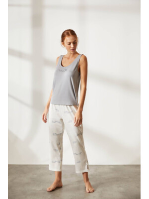 Купить Хлопковый комплект из майки и капри HAYS 36245 в Украина в Lingerie.ua - Одяг для дому та відпочинку, Фото 3