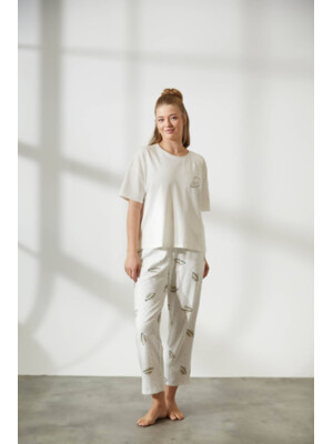 Купить Хлопковый комплект из футболки и брюк HAYS 36304 в Украина в Lingerie.ua - Одяг для дому та відпочинку, Фото 1
