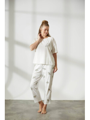 Купить Хлопковый комплект из футболки и брюк HAYS 36304 в Украина в Lingerie.ua - Одяг для дому та відпочинку, Фото 9