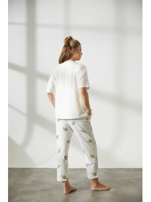 Купить Хлопковый комплект из футболки и брюк HAYS 36304 в Украина в Lingerie.ua - Одяг для дому та відпочинку, Фото 5