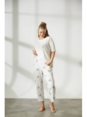 Купить Хлопковый комплект из футболки и брюк HAYS 36304 в Украина в Lingerie.ua - Одяг для дому та відпочинку, Фото 4