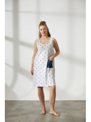 Купить Туніка великого розміру на бретельках HAYS 36473 в Украина в Lingerie.ua - Одяг для дому та відпочинку, Фото 9