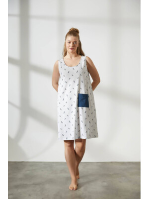 Купить Туніка великого розміру на бретельках HAYS 36473 в Украина в Lingerie.ua - Одяг для дому та відпочинку, Фото 3