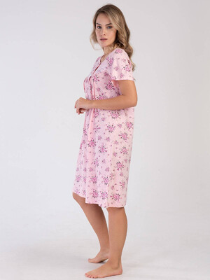 Купить Бавовняна нічна сорочка з коротким рукавом VIENETTA 1616790647 в Украина в Lingerie.ua - Одяг для дому та відпочинку, Фото 5