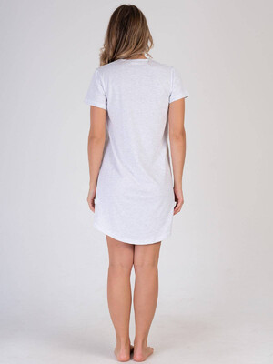 Купить Хлопковая туника с коротким рукавом VIENETTA 3100120000 в Украина в Lingerie.ua - Одяг для дому та відпочинку, Фото 5