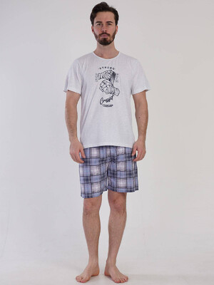 Купить Хлопковый комплект с шортами VIENETTA MAN 3100980478 в Украина в Lingerie.ua - Одяг для дому та відпочинку, Видео