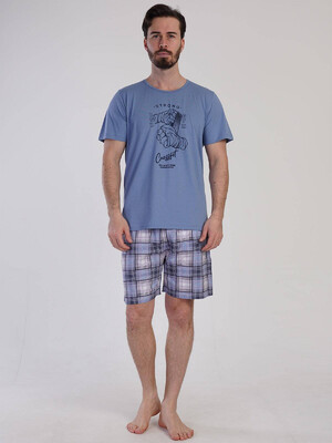 Купить Хлопковый комплект с шортами VIENETTA MAN 3100980478 в Украина в Lingerie.ua - Одяг для дому та відпочинку, Фото 3