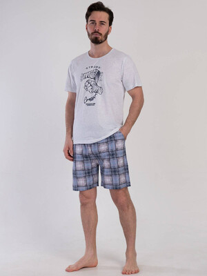 Купить Хлопковый комплект с шортами VIENETTA MAN 3100980478 в Украина в Lingerie.ua - Одяг для дому та відпочинку, Фото 6