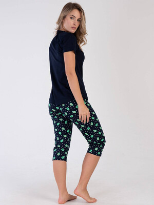 Купить Хлопковый комплект с капри VIENETTA 3100458873 в Украина в Lingerie.ua - Одяг для дому та відпочинку, Фото 3