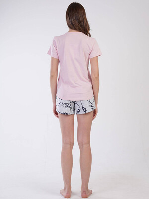 Купить Хлопковый комплект из футболки и шорт VIENETTA 3100371427 в Украина в Lingerie.ua - Одяг для дому та відпочинку, Фото 2