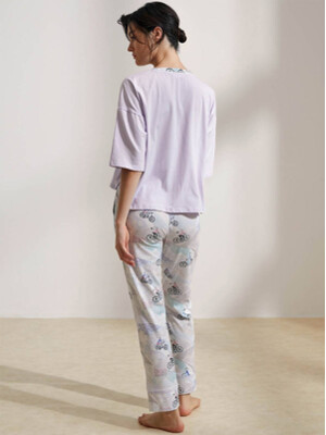 Купить Хлопковый комплект из футболки и брюк HAYS 36223 в Украина в Lingerie.ua - Одяг для дому та відпочинку, Фото 3