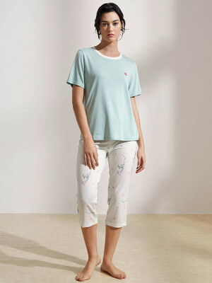 Купить Хлопковый комплект с капри HAYS 36239 в Украина