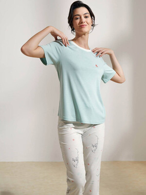 Купить Хлопковый комплект с капри HAYS 36239 в Украина в Lingerie.ua - Одяг для дому та відпочинку, Фото 5