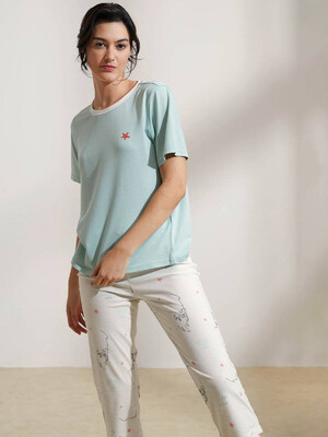 Купить Хлопковый комплект с капри HAYS 36239 в Украина в Lingerie.ua - Одяг для дому та відпочинку, Фото 7