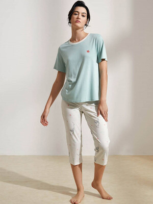 Купить Хлопковый комплект с капри HAYS 36239 в Украина в Lingerie.ua - Одяг для дому та відпочинку, Фото 8