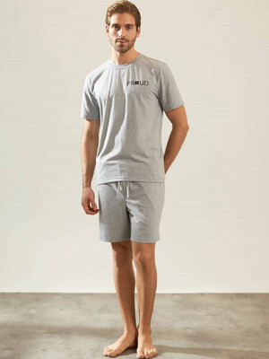 Купить Хлопковый комплект из футболки и шорт HAYS 36470 в Украина в Lingerie.ua - Одяг для дому та відпочинку, Фото 7