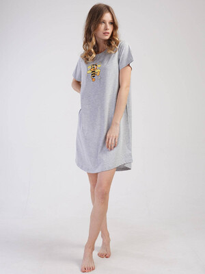 Купить Хлопковая туника с коротким рукавом VIENETTA 3112600000 в Украина в Lingerie.ua - Одяг для дому та відпочинку, Фото 2