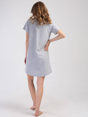 Купить Хлопковая туника с коротким рукавом VIENETTA 3112600000 в Украина в Lingerie.ua - Одяг для дому та відпочинку, Фото 4