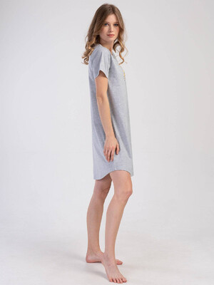 Купить Хлопковая туника с коротким рукавом VIENETTA 3112600000 в Украина в Lingerie.ua - Одяг для дому та відпочинку, Фото 6