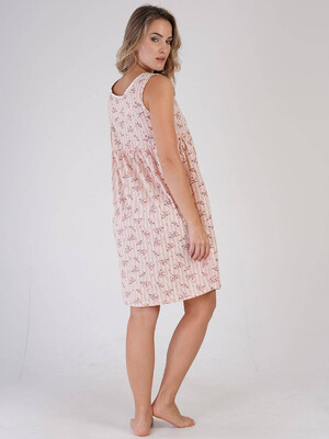 Купить Хлопковая ночная сорочка на широких бретельках VIENETTA 1613920940 в Украина в Lingerie.ua - Одяг для дому та відпочинку, Фото 2