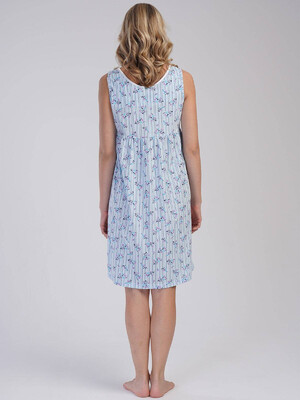 Купить Хлопковая ночная сорочка на широких бретельках VIENETTA 1613920940 в Украина в Lingerie.ua - Одяг для дому та відпочинку, Фото 5